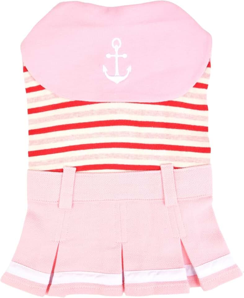 Nautical Hundebekleidung Pink M