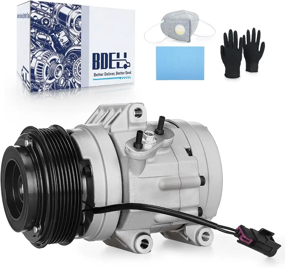 BDELI Air Conditioner AC Compressor Fit for 2006-2012 Ford Fusion
