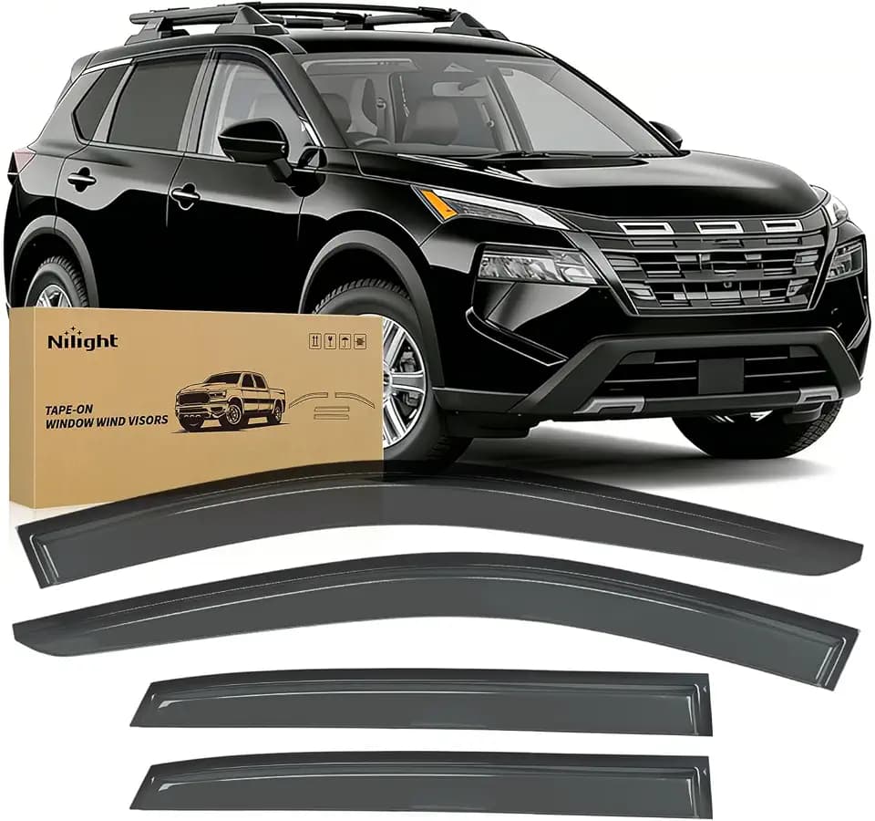 Nilight Window Visors for Nissan Rogue 2021 2022 2023 2024 2025 2026