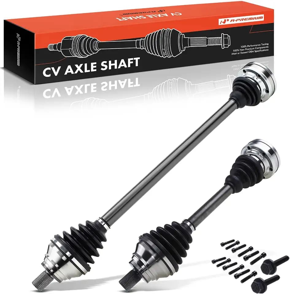 A-Premium Front CV Axle Shaft Assembly for Audi & Volkswagen Models