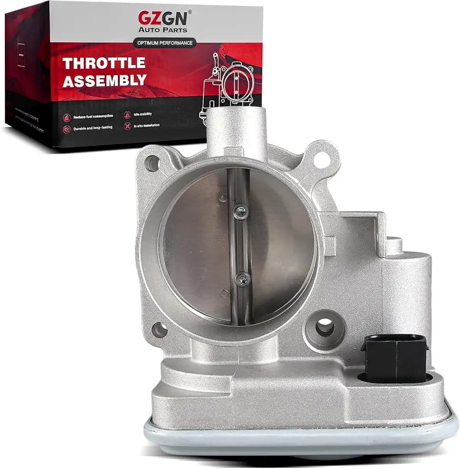 Electronic Throttle Body Compatible with Chrysler Pacifica & Dodge Dakota, Durango, Nitro, Ram 1500 & Jeep Grand Cherokee, Liberty 07-12, 3.7L 3.8L, with TPS, Replace# 04861661AA, 04861661AB