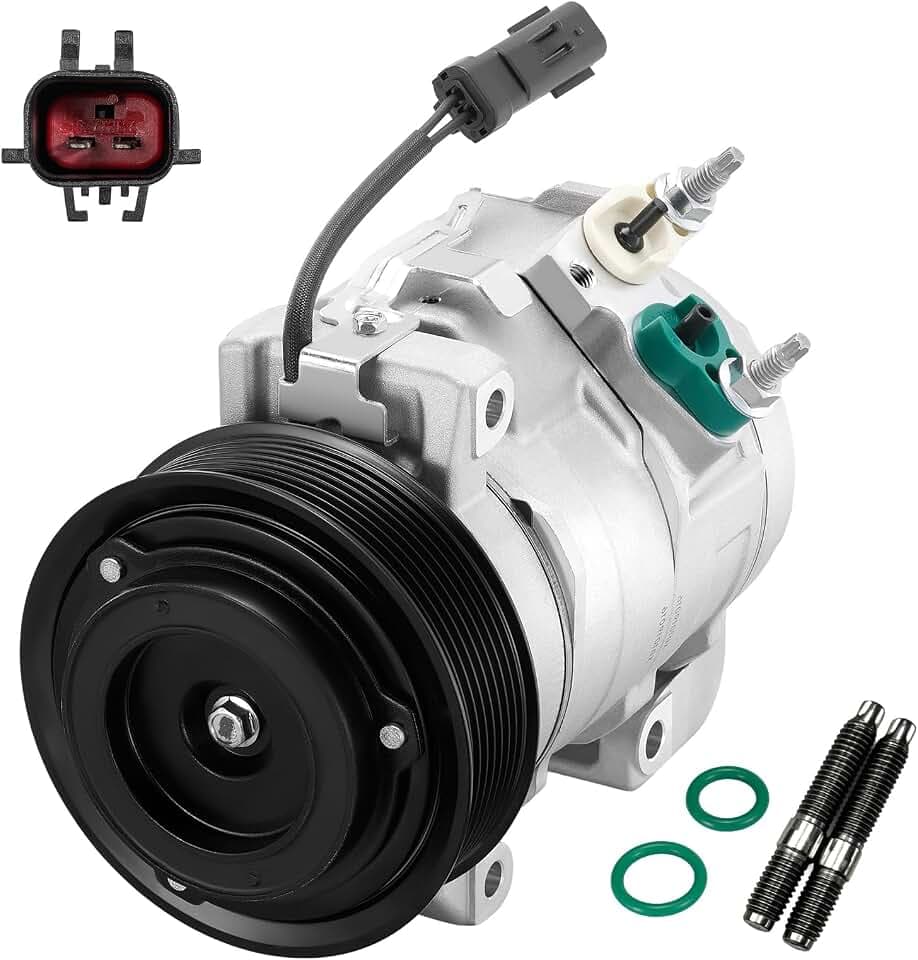 BDFHYK 178313 AC Compressor with Clutch Compatible with Ram 2500 3500