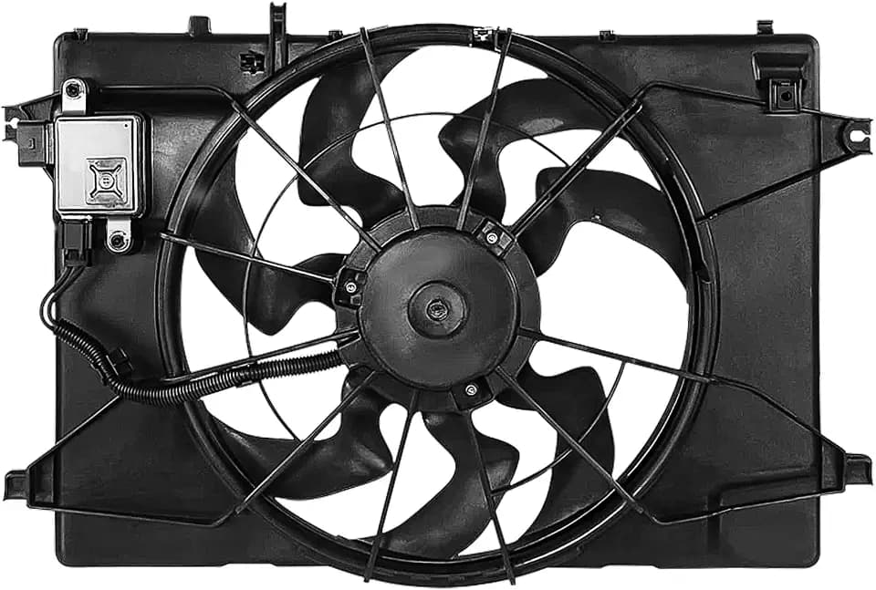 SCITOO Engine Cooling Fan Assembly compatible with Hyundai Kia Ioniq Niro
