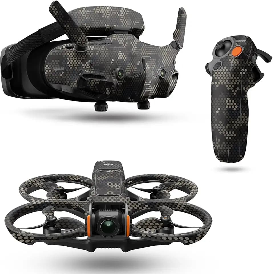Drone Skin Compatible with DJI Avata 2 Bundle (2024) - Camo Dots - Premium 3M Vinyl Protective Wrap Decal Cover - Easy to Apply | Crafted in The USA by MightySkins
