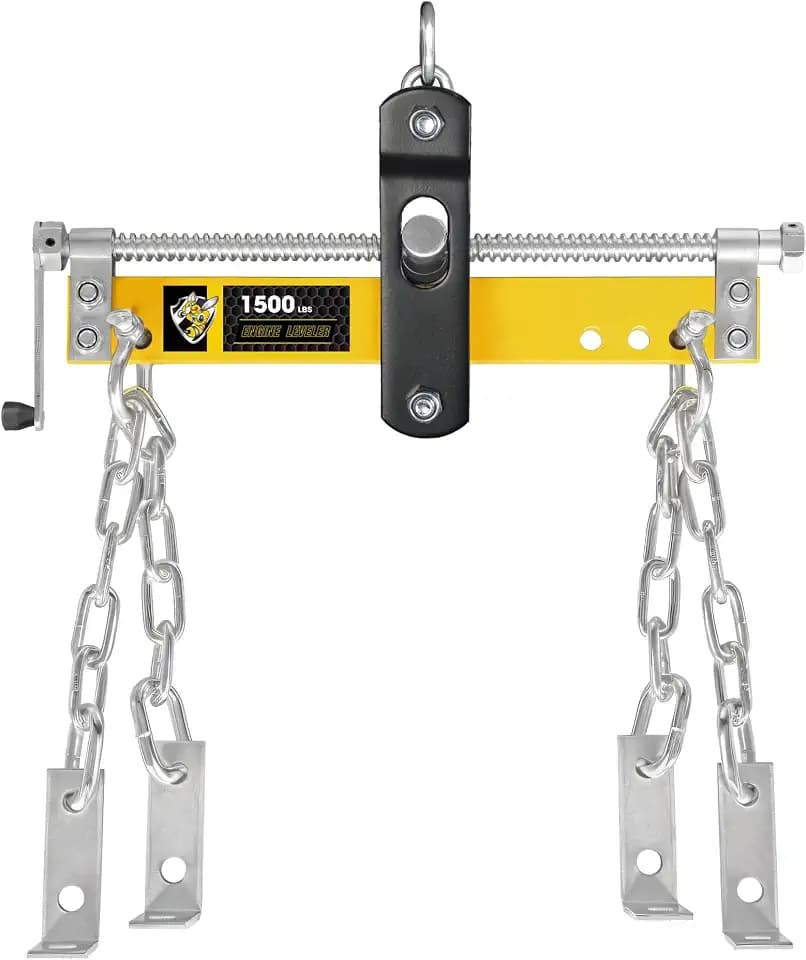 YELLOW JACKET Engine Load Leveler 1500lbs Steel Engine Hoist