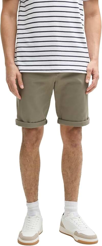 Tom Tailor Herren Slim Chino Shorts