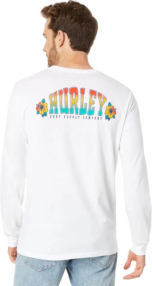 Hurley Herren Evd Tuff Going Ls T-Shirt