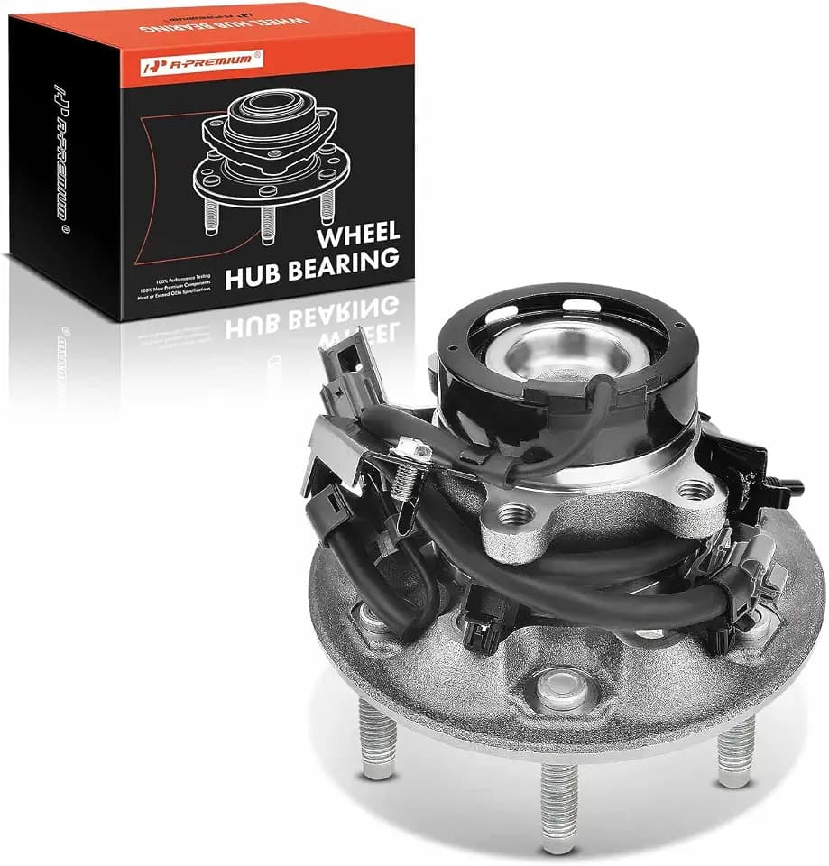 A-Premium Front Right Wheel Bearing and Hub Assembly with ABS & 6-Lug