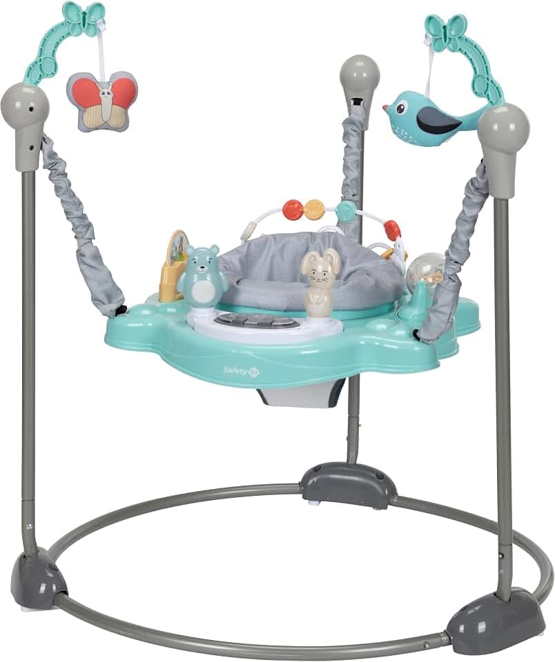Safety 1st Bob-and-Twist Baby Activity Center, 3-in-1 Play Center, Bouncer, and Baby Jumper, High Street