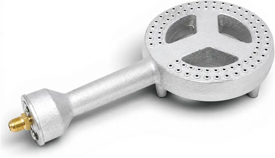 GasOne High Pressure Cast-Iron Burner Head with Brass Fitting Orifice (50250.0)