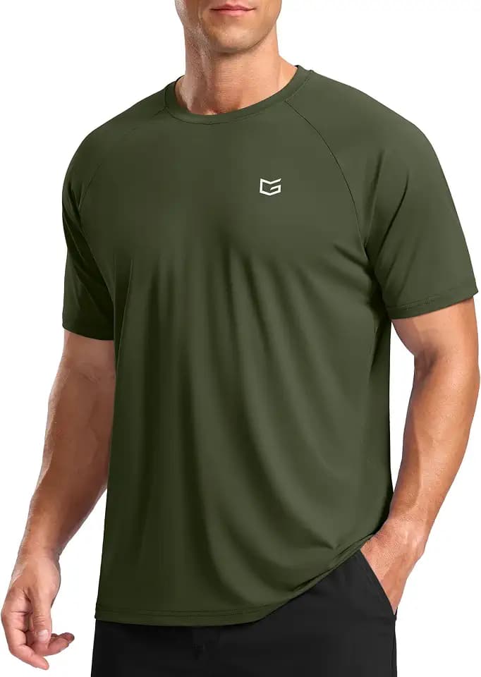 G Gradual Men's Athletic Workout T-Shirts Moisture Wicking Running Shirts