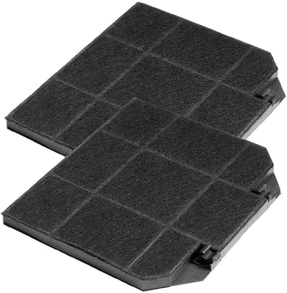 Kohlefilter für Dunstabzugshauben von Franke & Faber wie die Modelle 112.0016.756, 112.0157.243, 112.0185.276 - Sparset mit 2 Stück