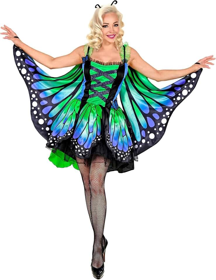 W WIDMANN MILANO Party Fashion - Schmetterling Kostüm Damen