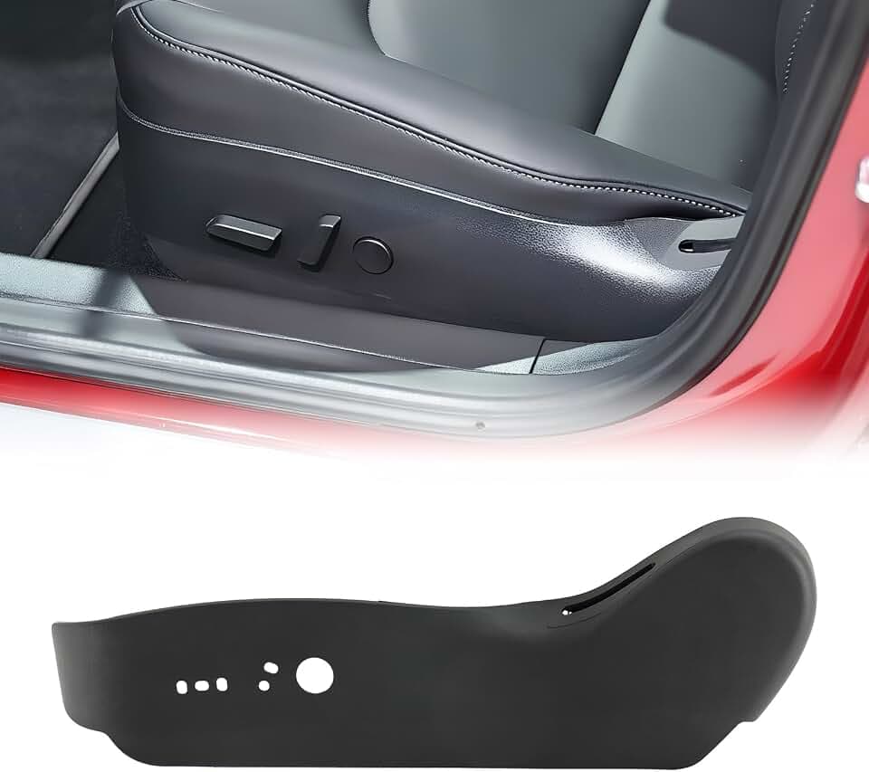 Seat Control Panel Trim for Tesla Model 3/Y 2017-2023 1088964-00-G