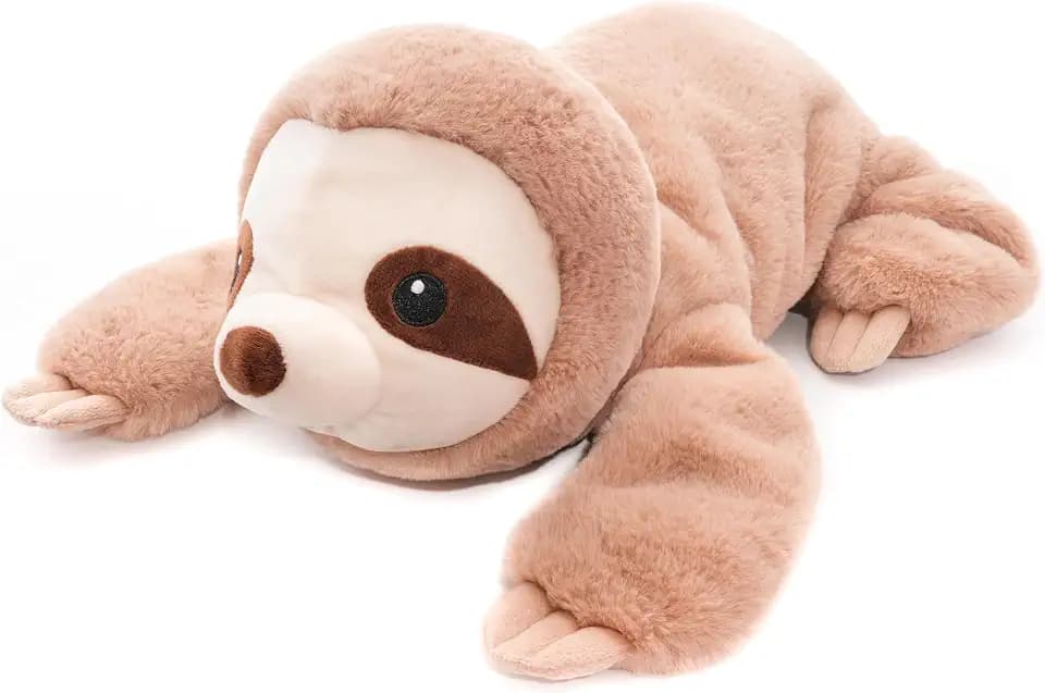 WEIGEDU Weighted Sloth Stuffed Animal Plush Toy, 21.5 inches