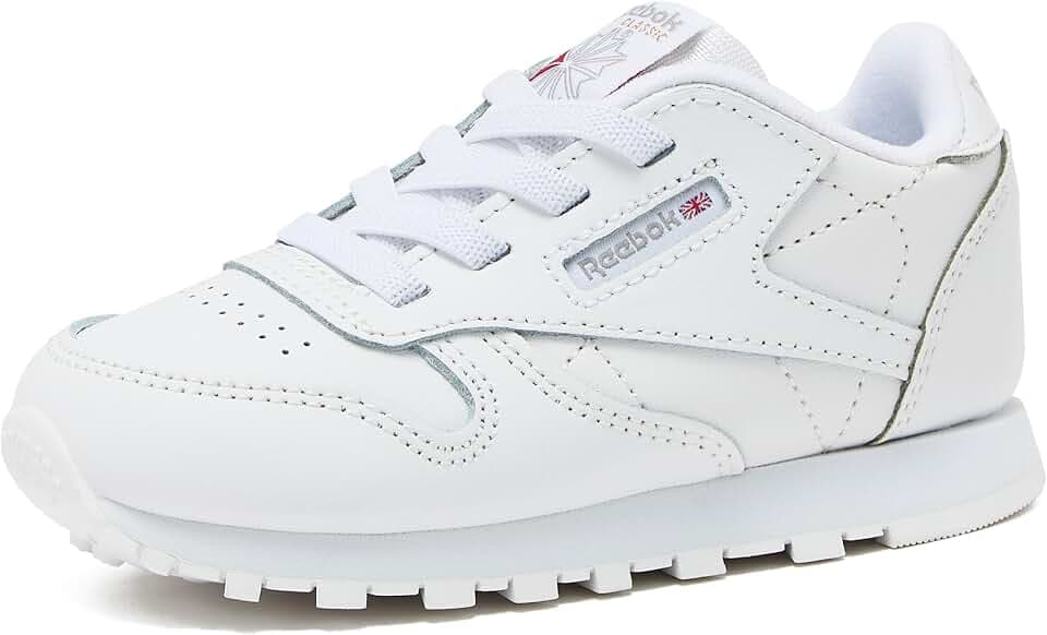 Reebok Classic Leather Girls & Boys Shoes for Kids, Toddler, Little Kid or Big Kid Sneakers