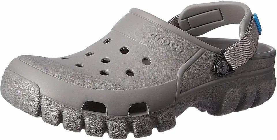 Crocs Crocs Unisex Offroad Sport Clogs, Smoke/Charcoal, 10 Men/12 Women