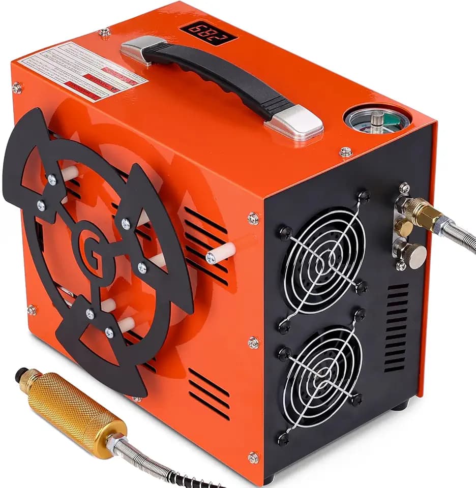 PCP Air Compressor,4500 PSI/30 MPa,Auto Stop Cooling System