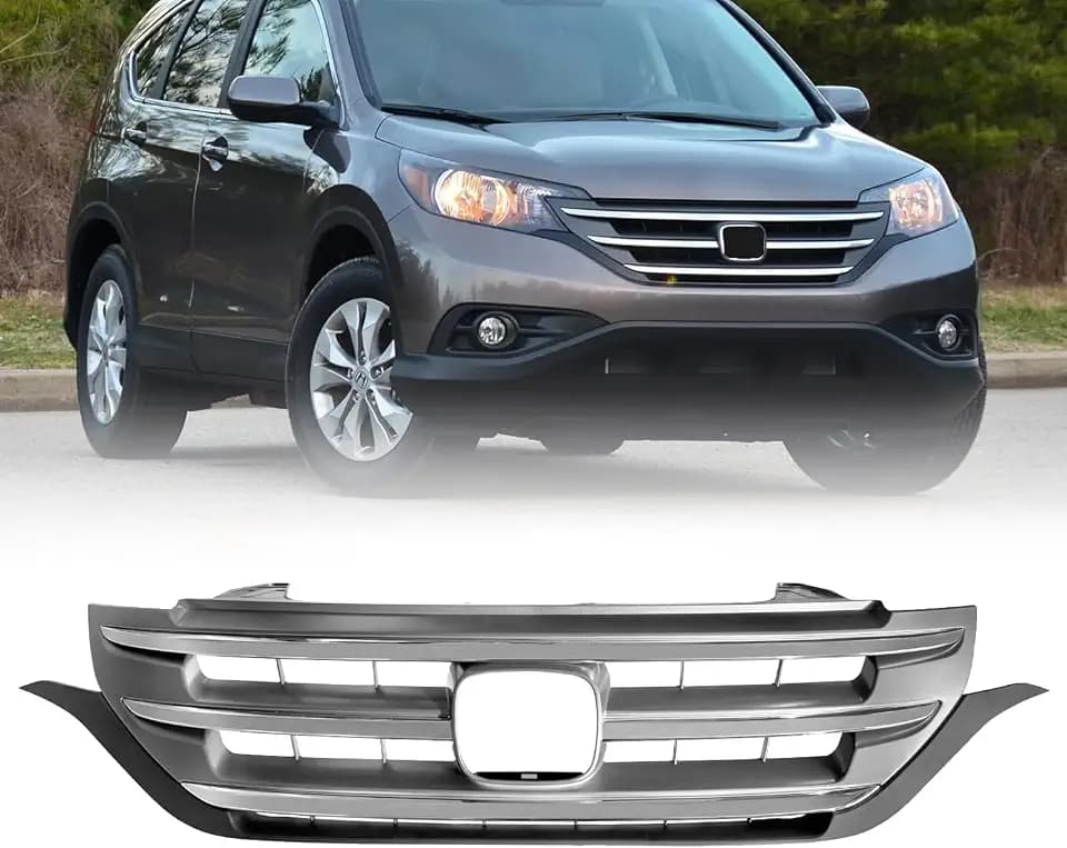 Front Bumper Upper Grille For Honda CRV CR-V 2012 2013 2014