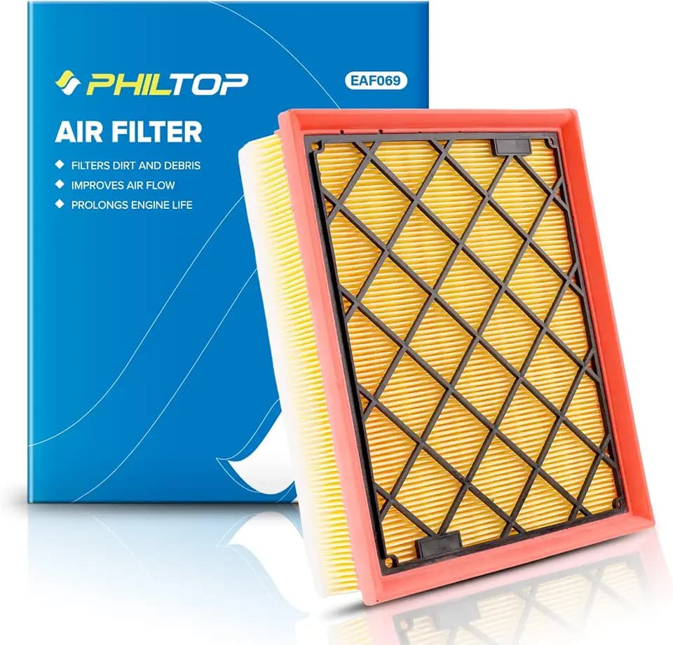 PHILTOP CA11480 Engine Air Filter for Ford, Lincoln