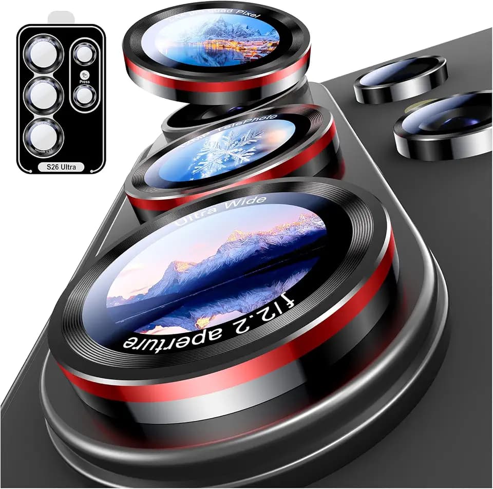Uyiton for Samsung Galaxy S26 Ultra Camera Lens Protector
