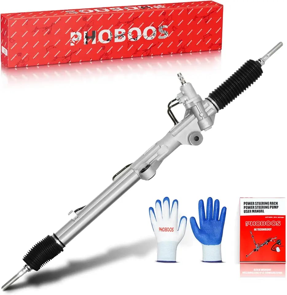 PHOBOOS Hydraulic Power Steering Rack and Pinion Fit for Toyota
