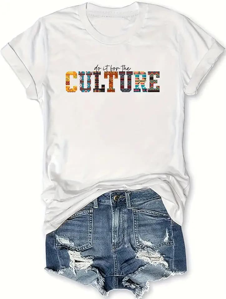 Rocksir Black History Graphic Tees,Girl Magic Top,Melanin Shirt for Women