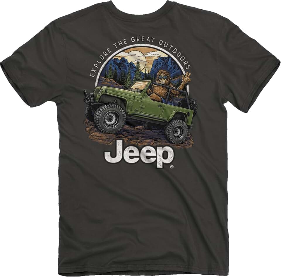 Jeep Sasquatch T-Shirt | 100% Cotton