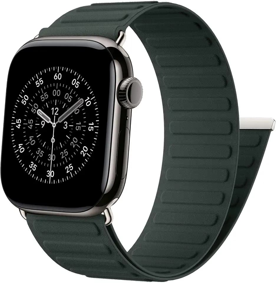 Magnetic Link Sport Band Compatible with Apple Watch Bands for Men Women