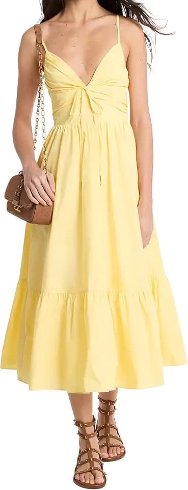 Michael Kors Women's Poplin Midi Dress