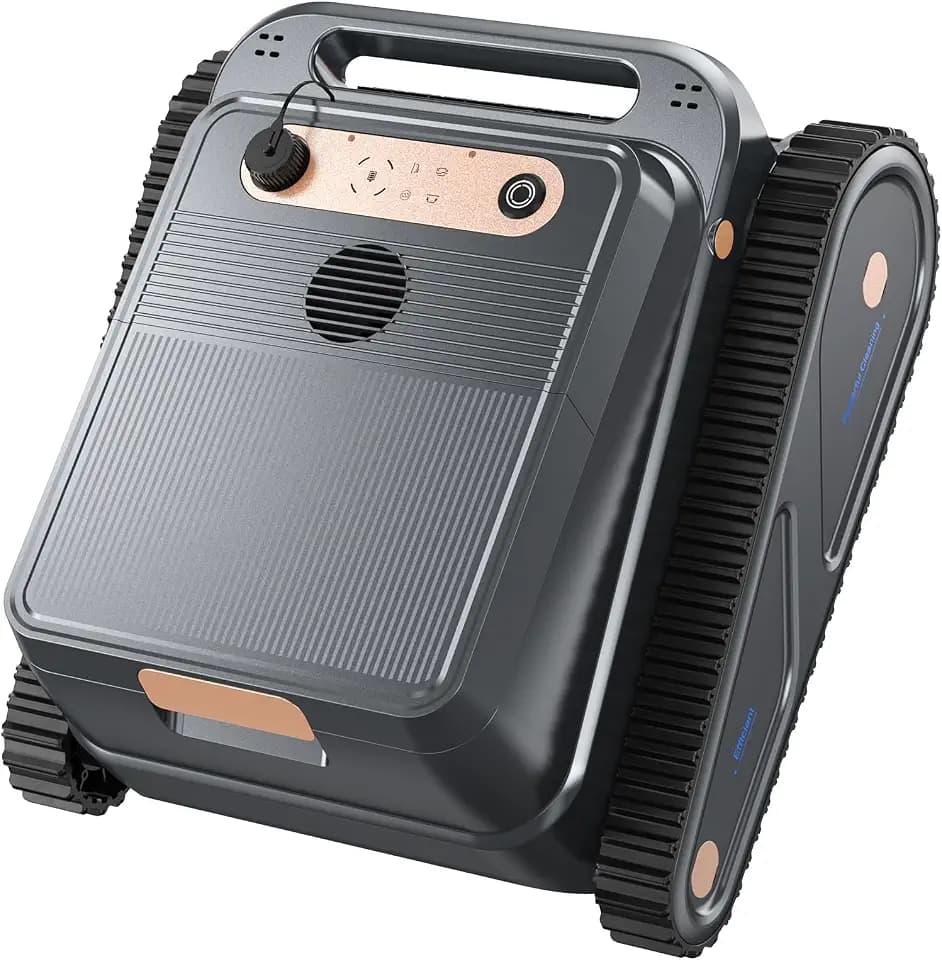 U8 Cordless Robotic Pool Cleaner for Walls & Waterline, Automatically Climbs & Cleans, No Hand-Scrubbing, Auto-Docking, 150min Runtime Pool Vacuum Robot for Inground Pools up to 2600 Sq.ft