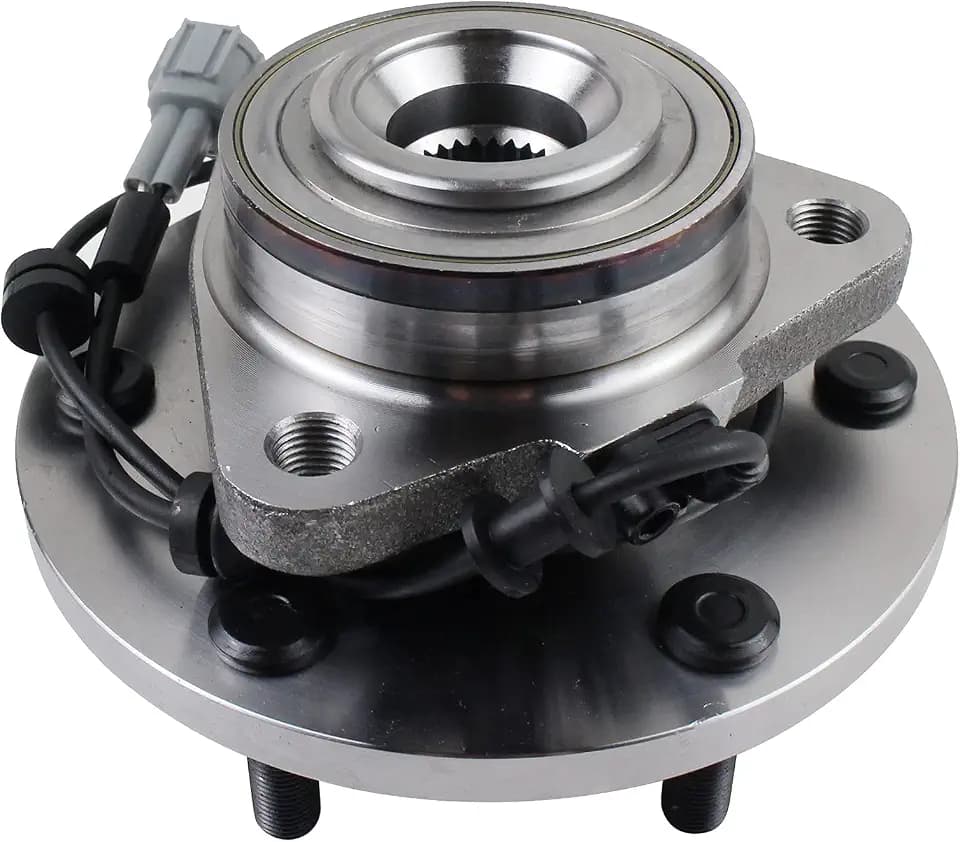 MACEL 515125 Front Wheel Bearing Hub Assembly Compatible with Nissan Armada Titan 2008-2012, Infiniti QX56 2008-2010 6Lugs w/ABS