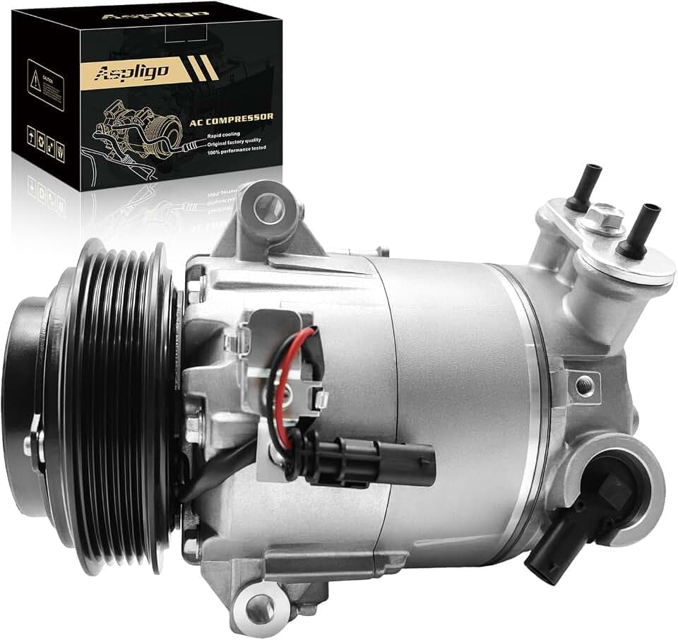 AC Compressor w/Clutch Fit for Chevy Malibu 2013-2015 2.0L 2.5L