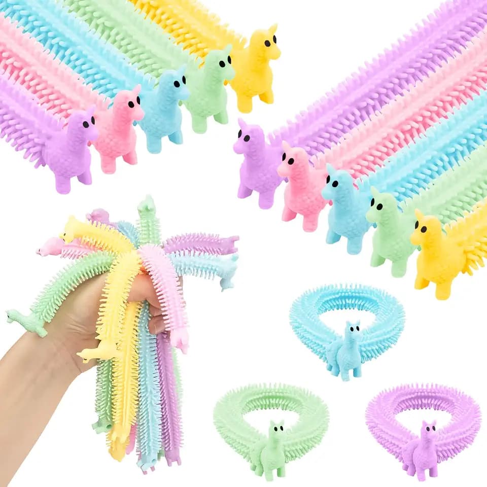 Ainiv Alpaka Stretchy String Spielzeug, Stressabbau Spielzeug Squeeze