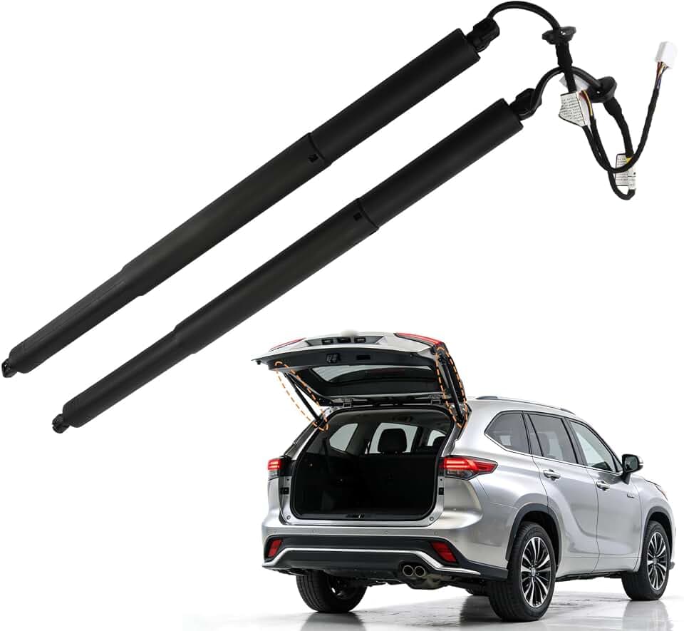 68920-0E050 68910-0E070 Power Liftgate Struts for 2020-2025 Toyota Highlander Rear Hatch Struts Electric Hatch Lift Actuator Support Shock Replacement #689200E050 689100E070 (Left & Right, 2Pcs Set)