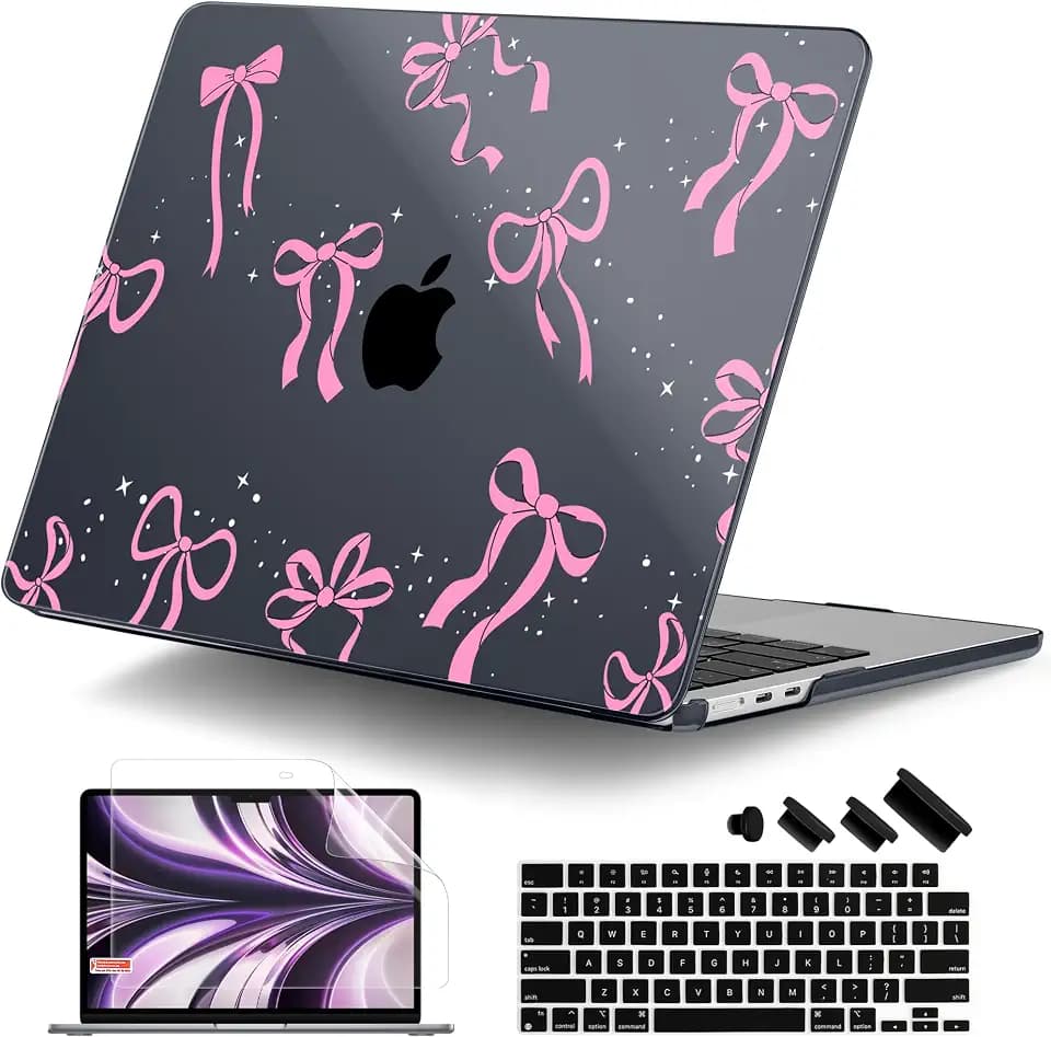DONGKE Compatible with MacBook Air 13 inch Case M5 2026 M4 M3 M2 2025-2022