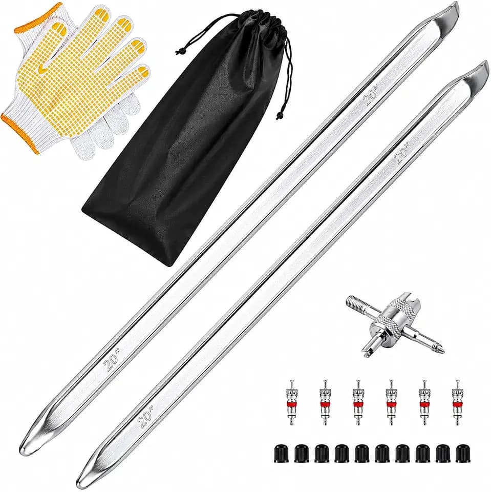 COZILO 20 Inch Tire Spoons, 2 Pack Heavy Duty Tire Irons for Tire Changing