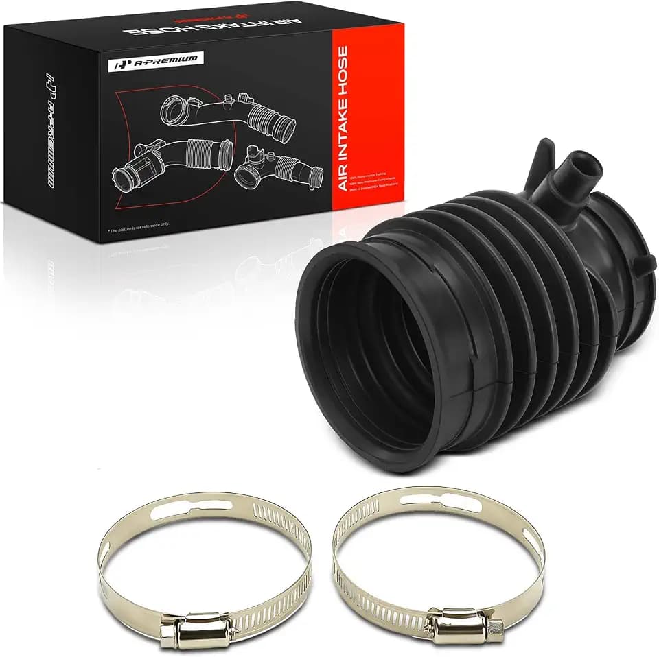 A-Premium Engine Air Cleaner Intake Hose Tube with Clamps