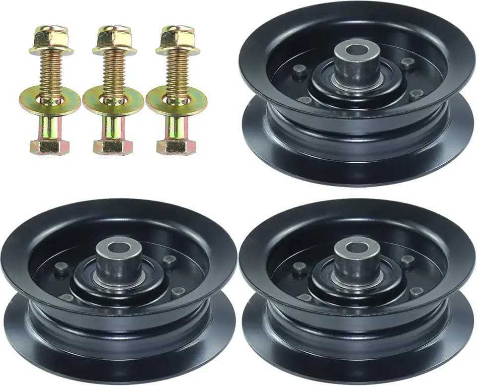 3Pcs 132-9420 Idler Pulley for Toro Timecutter SS5000 42" 50" Mower