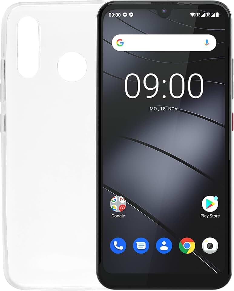 Gigaset GS3 Total Clear Cover - Schutzhülle - vermeidet Schäden - anti-scratch - hohe Formbeständigkeit garantiert sicheren Halt - geeignet für Gigaset GS3 Smartphone - transparent