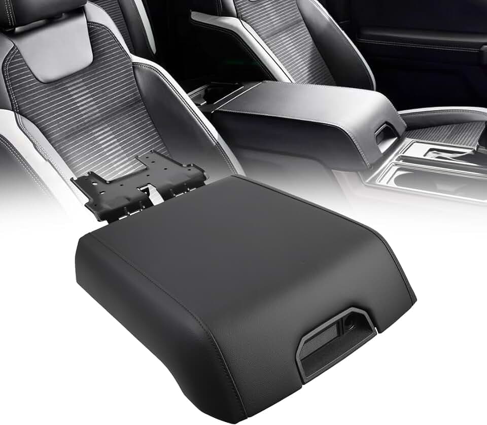 Dasbecan Center Console Lid Compatible with Ford F150 2015-2020