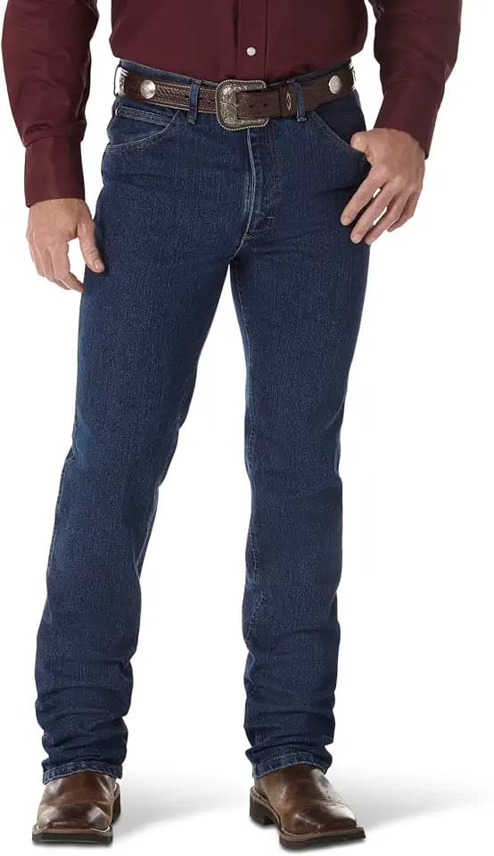 Wrangler Herren Premium Performance Cowboy-Schnitt Slim Fit Jeans