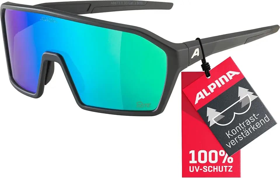 ALPINA RAM Q-LITE Sportbrille, black matt, One Size