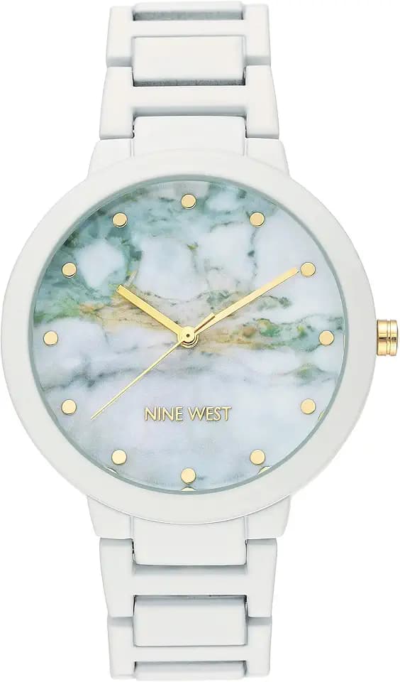 Nine West Women's Rubberized Bracelet Watch