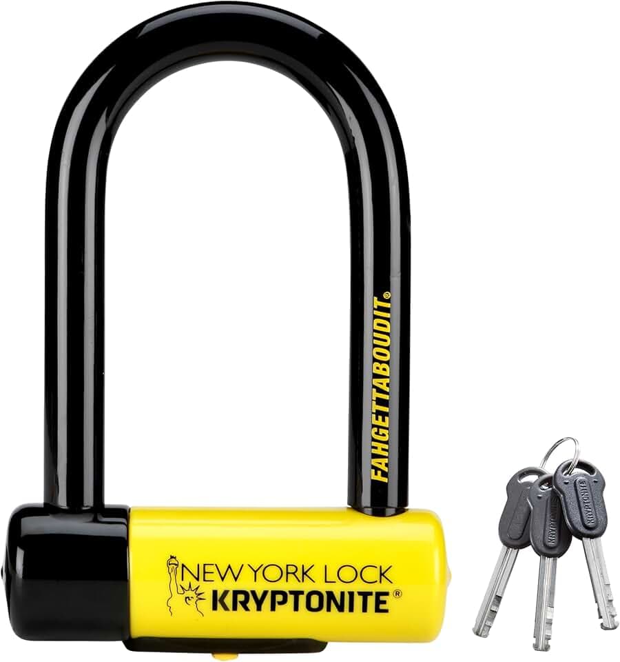 Kryptonite New York FAHGETTABOUDIT Bügelschloss, Sicherheitslevel 10/10