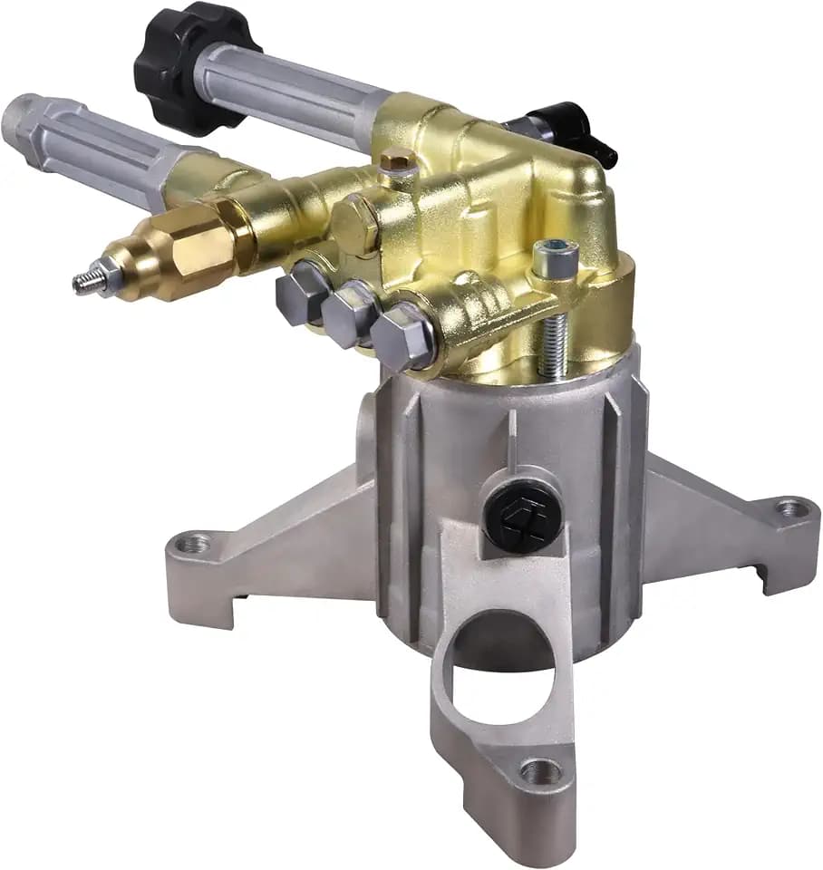 Pressure Washer Pump Replace RMW25G28-EZ 7/8” Vertical Shaft Pumps Right-Handed Power Washer Pump for Troy-Bilt for Craftsman with Easy Start Valve Thermal Relief Valve 2.5 GPM 2800 PSI 193 Max Bar