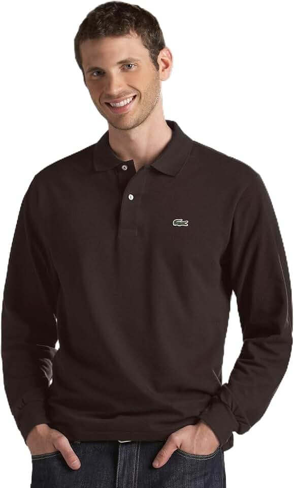 Lacoste Men's Classic Long Sleeve Pique Polo Shirt
