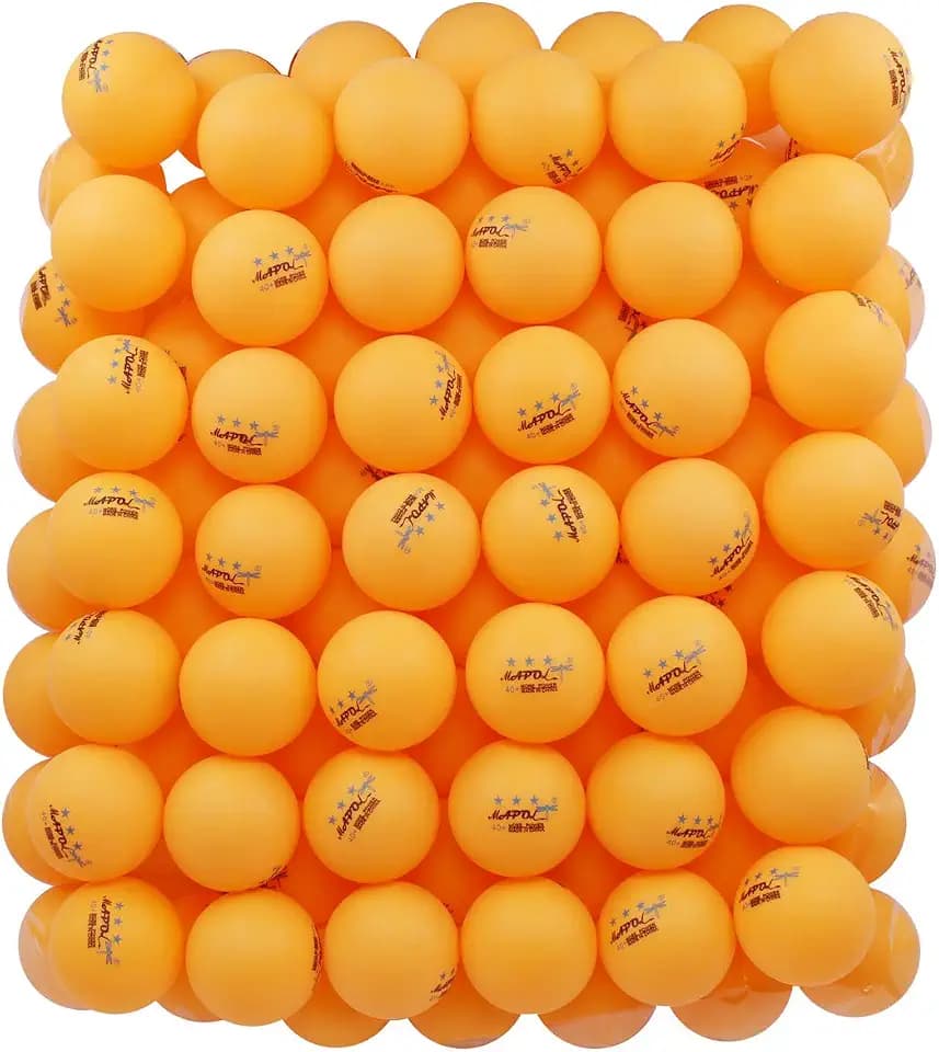 100ct 3-Star Orange Practice Ping Pong Balls Advanced Table Tennis Balls