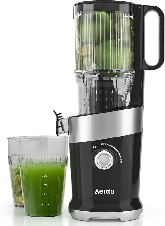 Cold Press Juicer with Whole Feed Chute