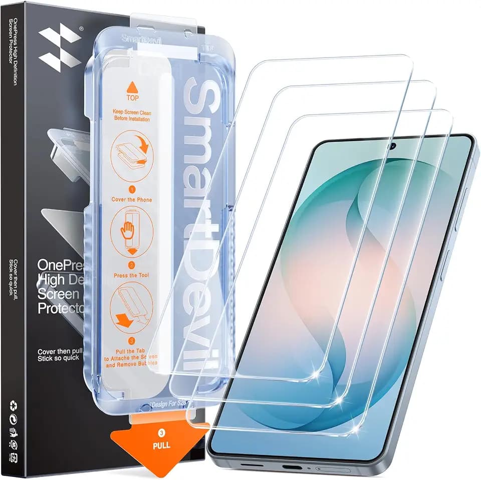 SMARTDEVIL 3 Pack for Samsung Galaxy S26 Screen Protector